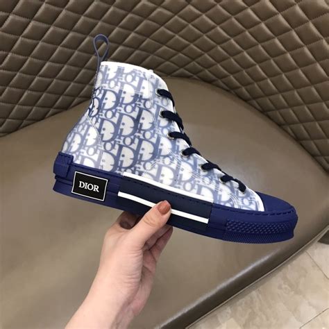 dior oblique transparent shoes|blue Dior canvas sneaker.